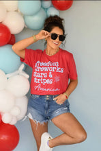 Load image into Gallery viewer, Stars &amp; Stripes Tee
