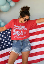 Load image into Gallery viewer, Stars &amp; Stripes Tee

